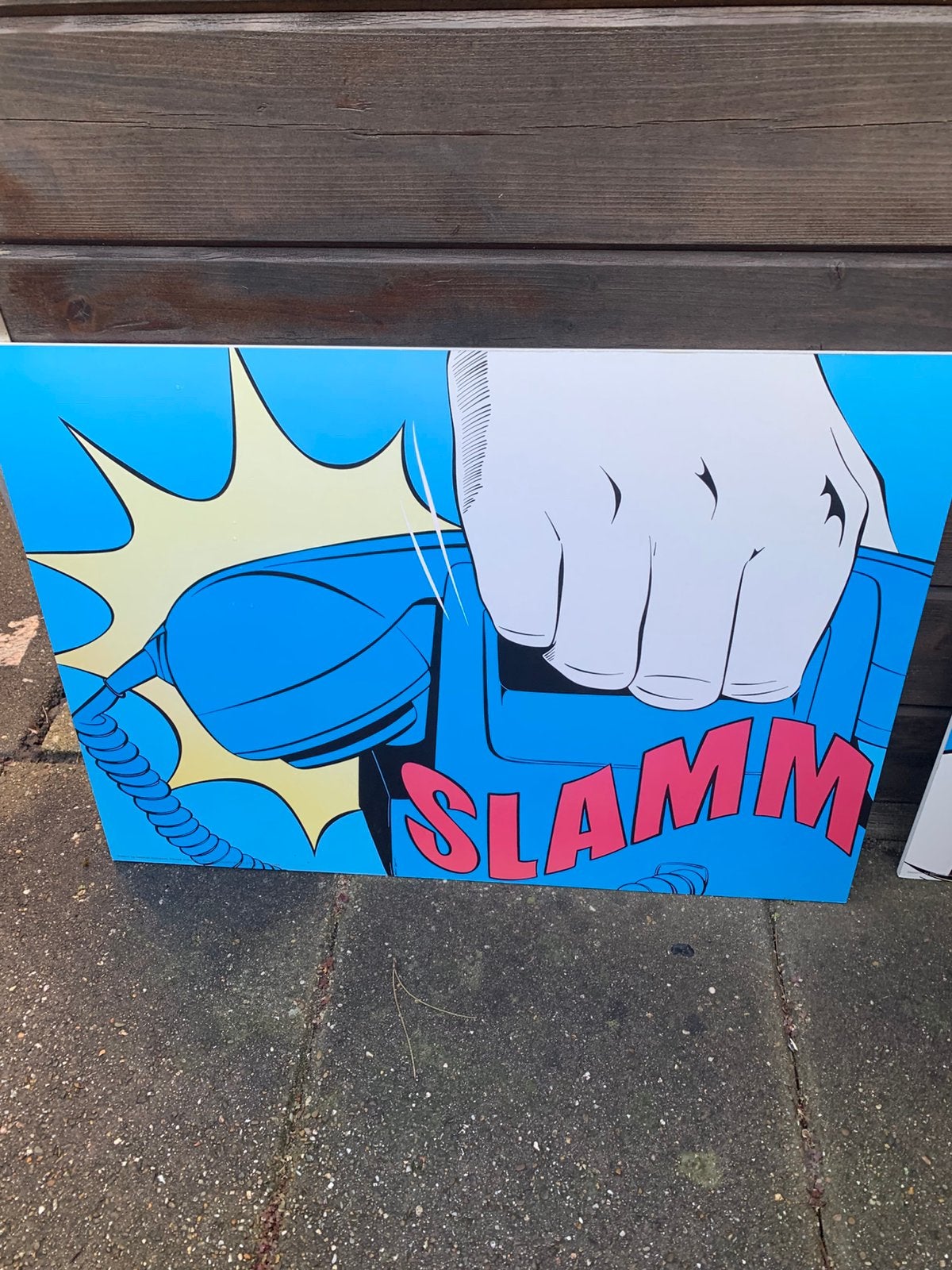 Vintage Ikea Solmyra Slamm iconische Pop Art uit 1999, Ophalen, Zo goed als nieuw