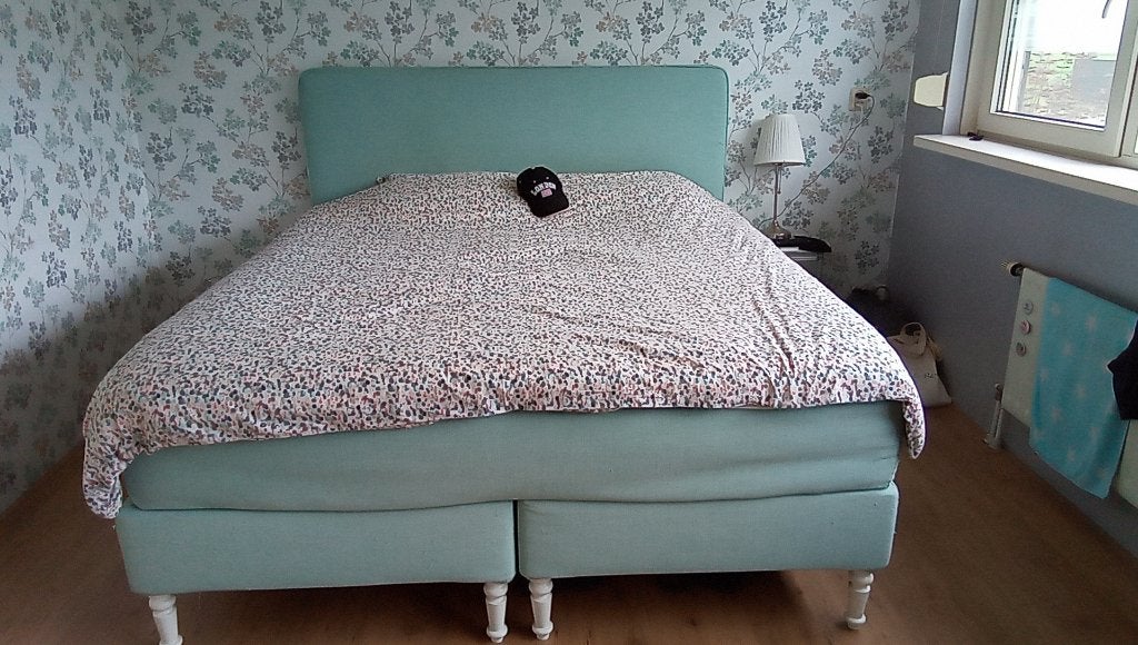 boxspring, Ophalen, Gebruikt, Tweepersoons, 180 cm