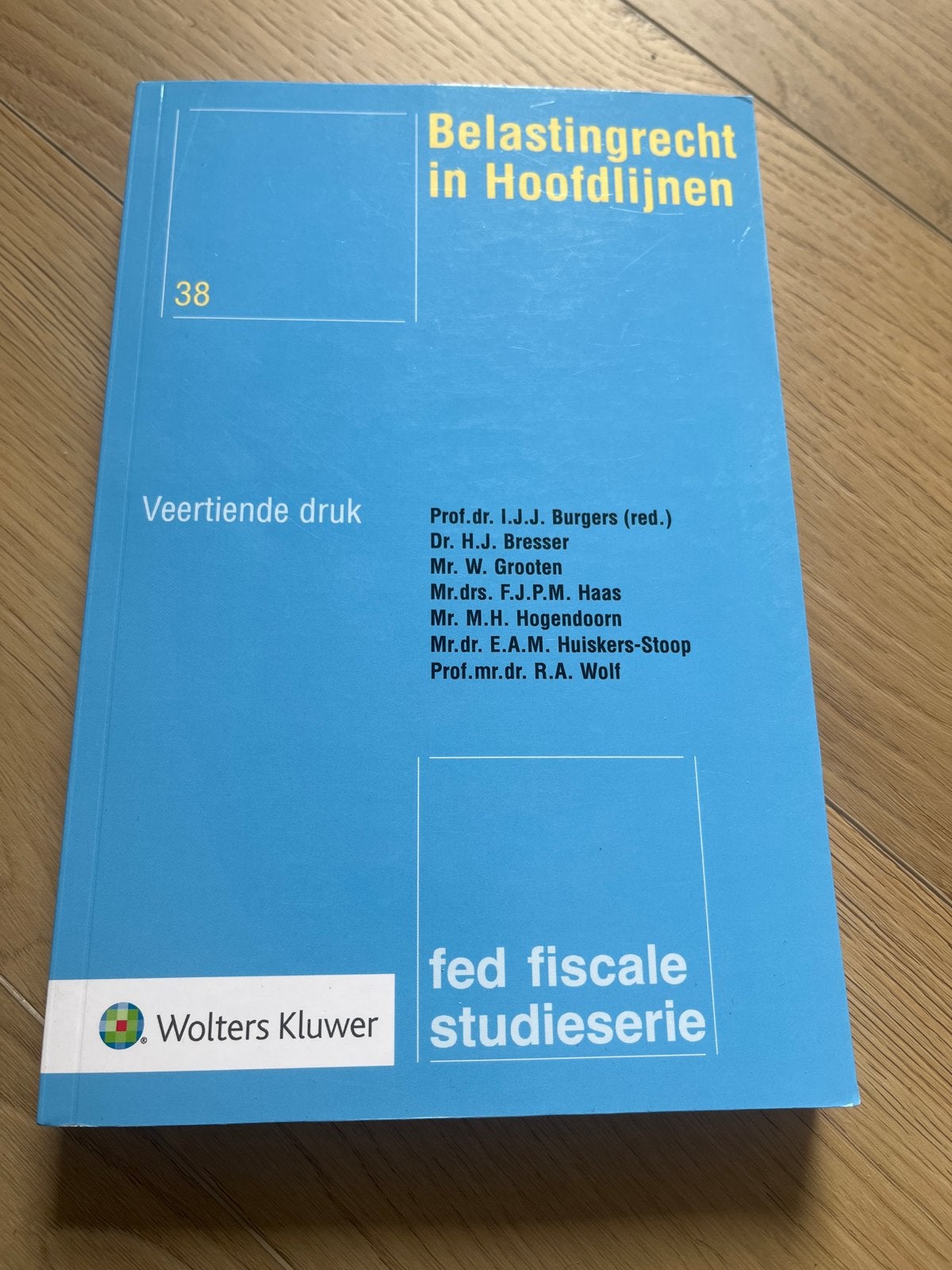 Belastingrecht in Hoofdlijnen - Veertiende druk, Ophalen of Verzenden, Gamma, Nieuw, HBO