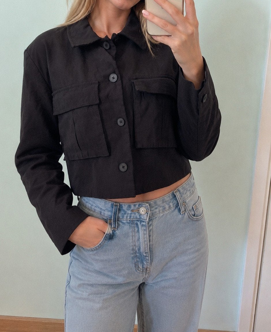 Leuk kort jas met schoudervulling  van Zara maat.XL, Maat 46/48 (XL) of groter, Ophalen of Verzenden, Zo goed als nieuw, Zara