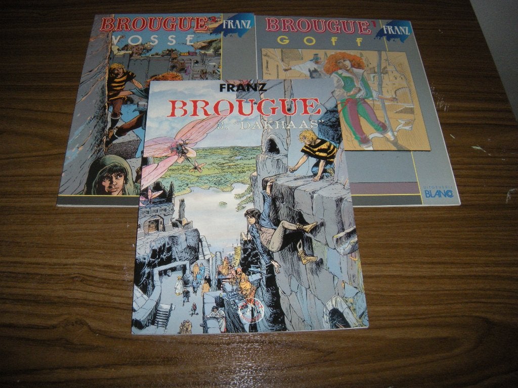 Brougue 3 delen SC, Complete serie of reeks, Ophalen of Verzenden, Zo goed als nieuw, Europa