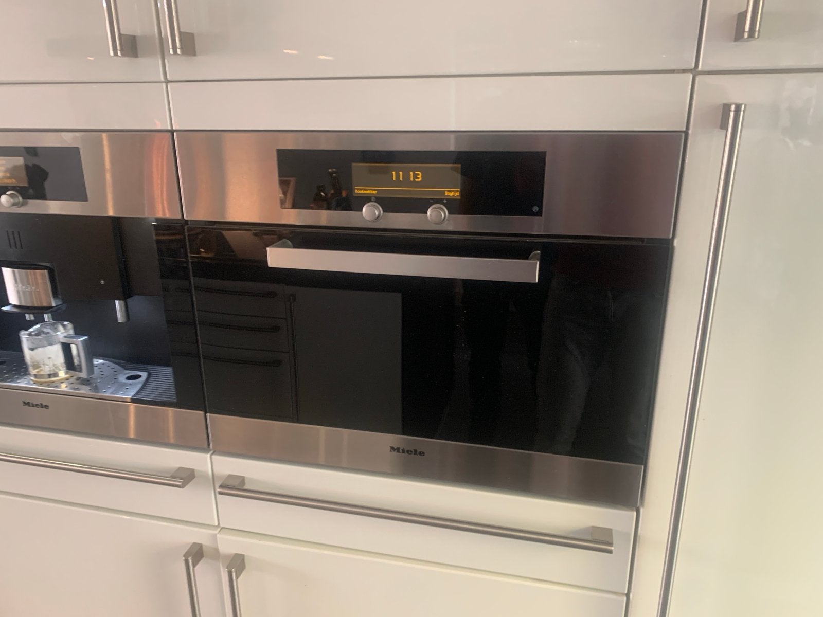 Miele DG 4060 Stoomoven - Zo goed als nieuw, Witgoed en Apparatuur, Ophalen, 45 tot 50 cm, Inbouw, Miele