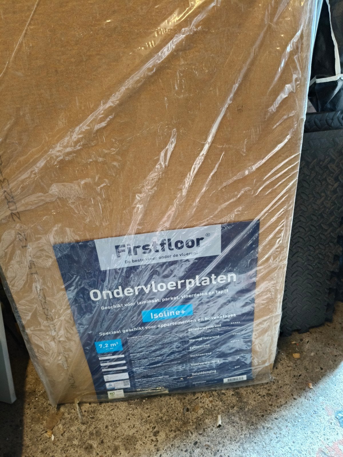 Ondervloer platen First floor Isloline +, Ophalen, Overige materialen, 30 cm of meer, 50 tot 150 cm