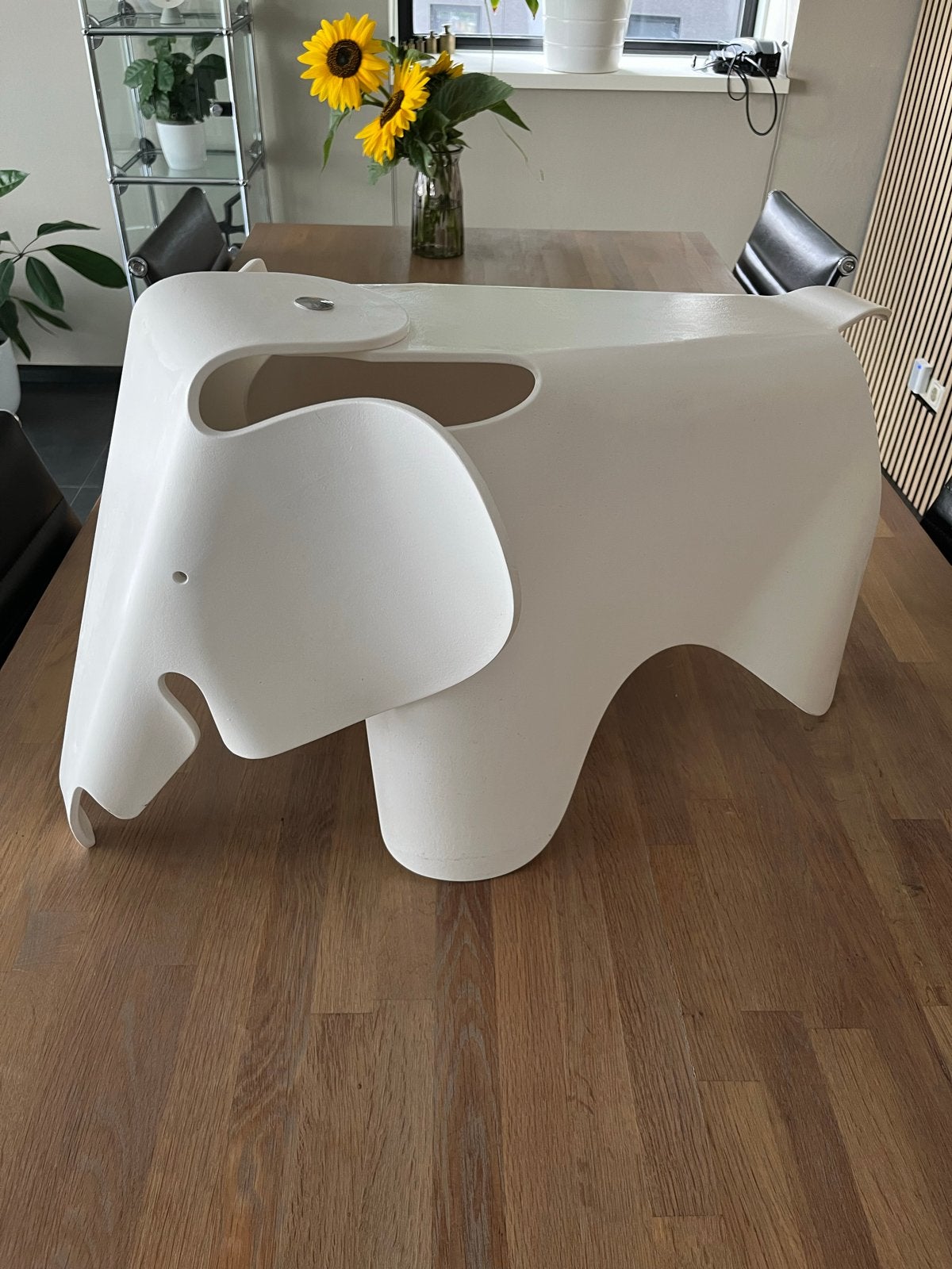 Vitra elephant groot wit, Antiek en Kunst, Wit, Object, Ophalen of Verzenden, 42 cm