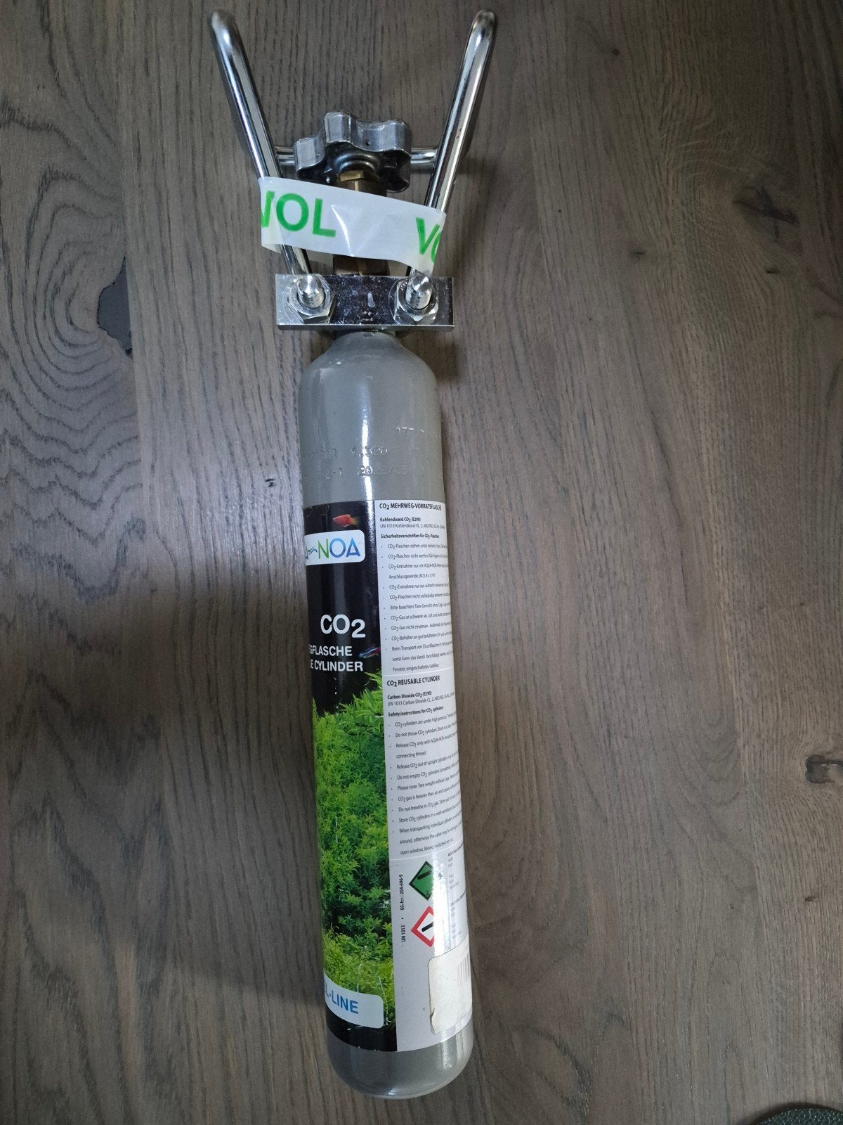 Co2 fles 0,5kg vol, Ophalen, Zo goed als nieuw, CO₂-systeem