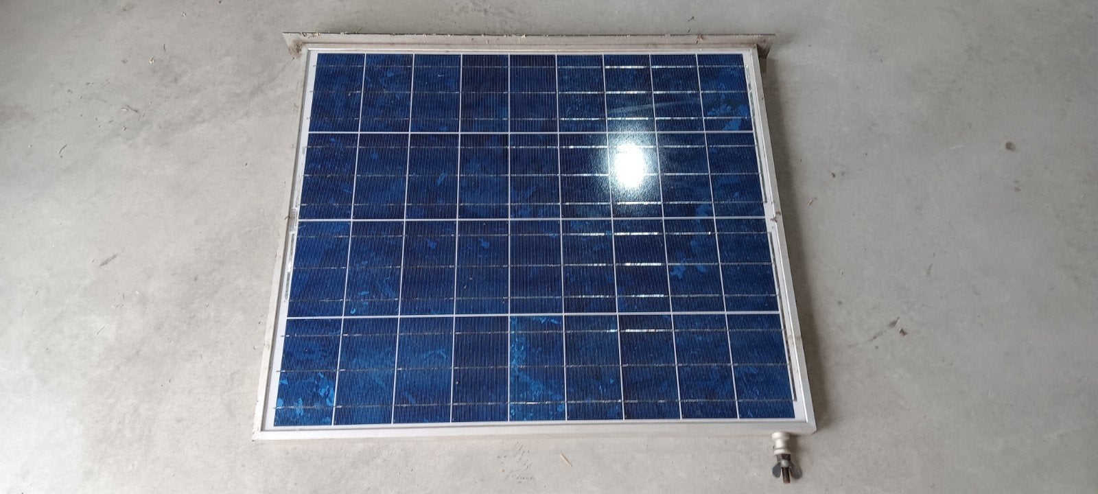Zonnepaneel 60w, Ophalen, Gebruikt