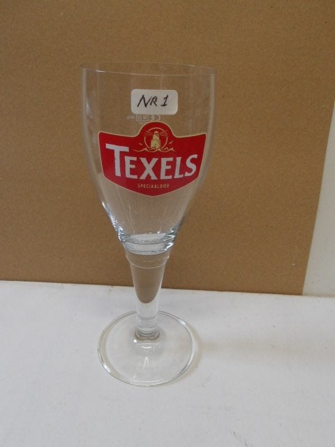 Texels bier glas (nr.1) Speciaalbier, Ophalen of Verzenden, Nieuw, Glas of Glazen, Overige merken