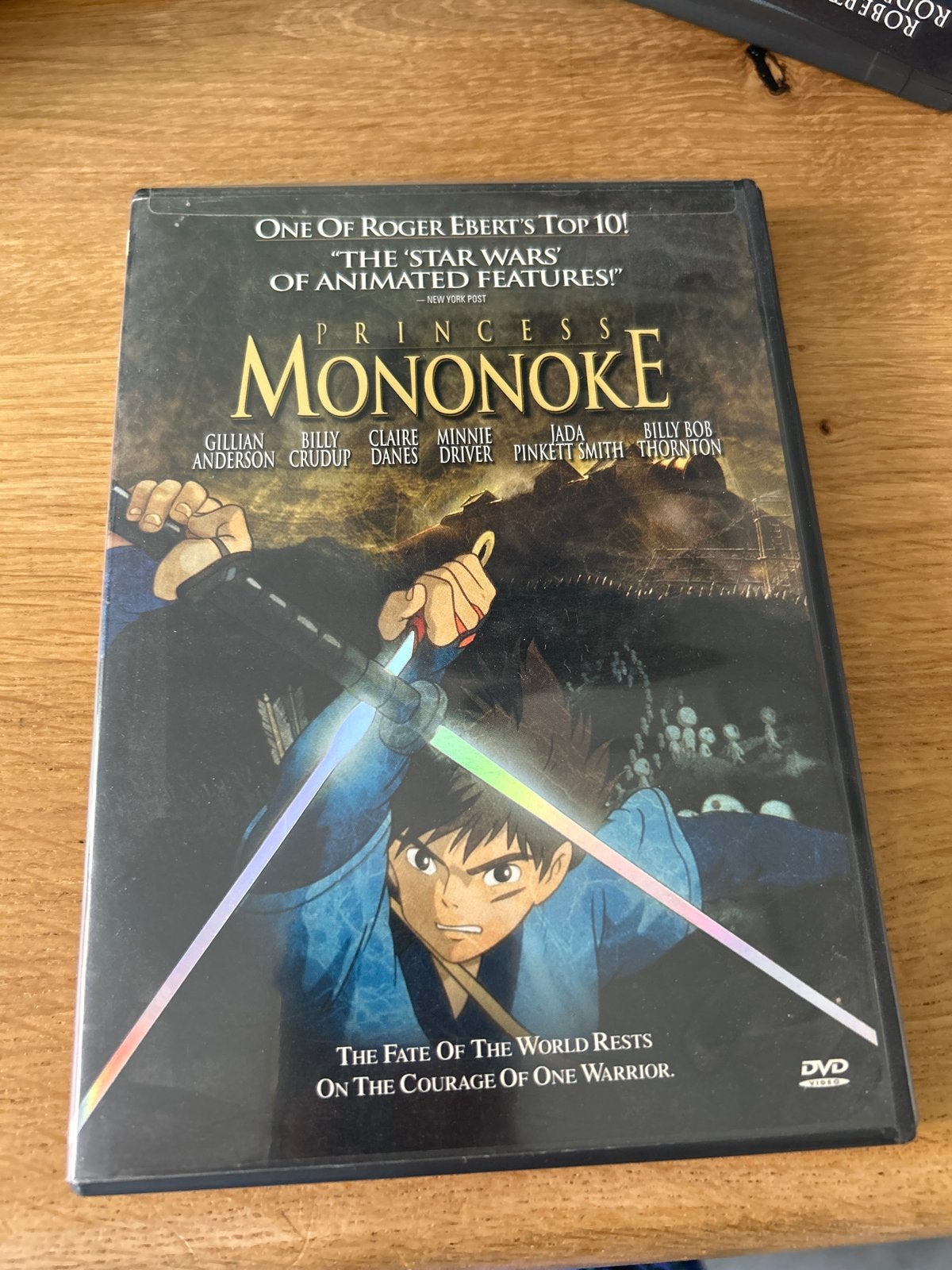 Princess Mononoke DVD - Studio Ghibli Klassieker, Gebruikt, Tekenfilm, Anime (Japans), Ophalen of Verzenden