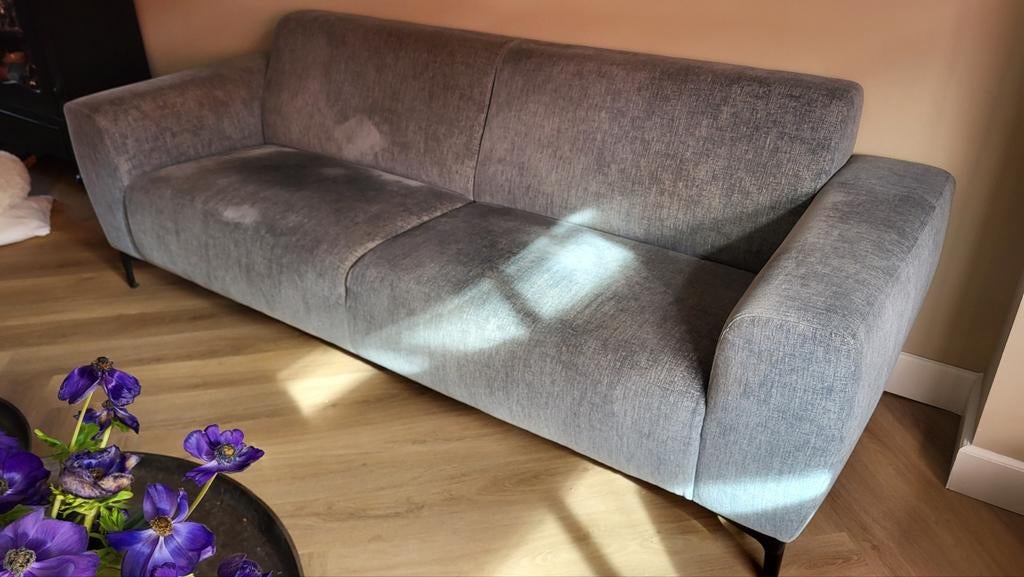 2,5-zits bank Ameland (Woonexpres) - Eucalyptus, Huis en Inrichting, Banken | Bankstellen, Ophalen, Gebruikt, Overige maten, 75 tot 100 cm