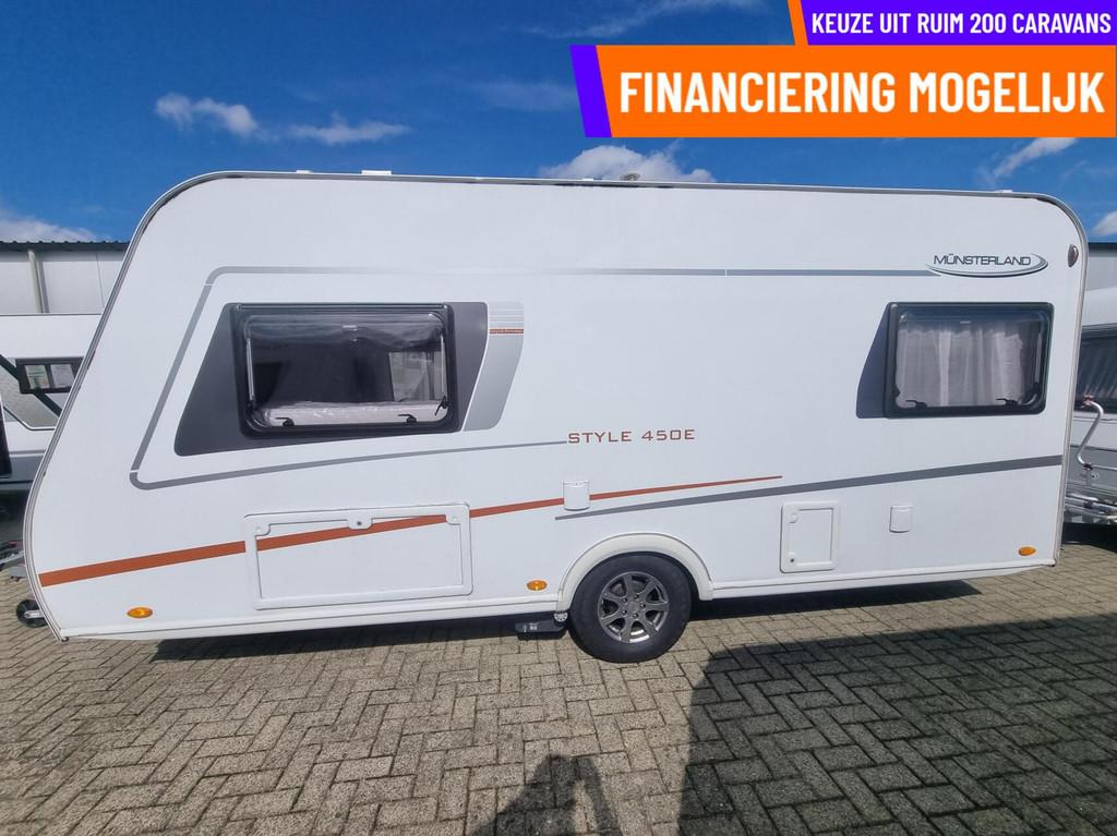 Lmc STYLE 450 E AIRCO + MOVER + VOORTENT + ENKELE BEDDEN, Caravans en Kamperen, Caravans, Mover, Bedrijf, 6 tot 7 meter, LMC en Münsterland