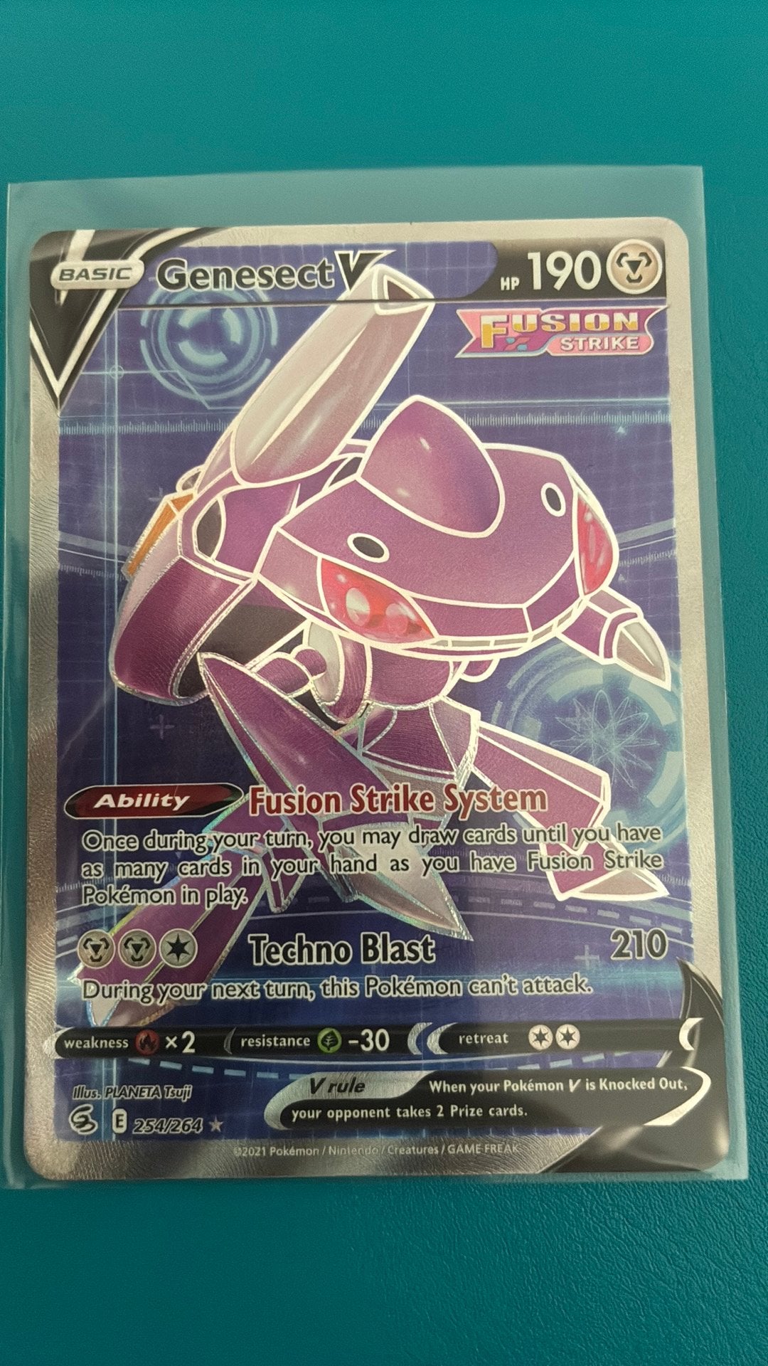 Genesect V 254 - Fusion Strike, Ophalen, Zo goed als nieuw