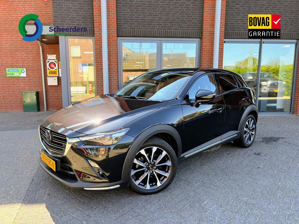 Mazda CX-3 2.0 SkyActiv-G 121GT-M,Camera,Carplay,1 jaar gara, Auto's, Mazda, Te koop, CX-3, ABS, Achteruitrijcamera, Adaptive Cruise Control