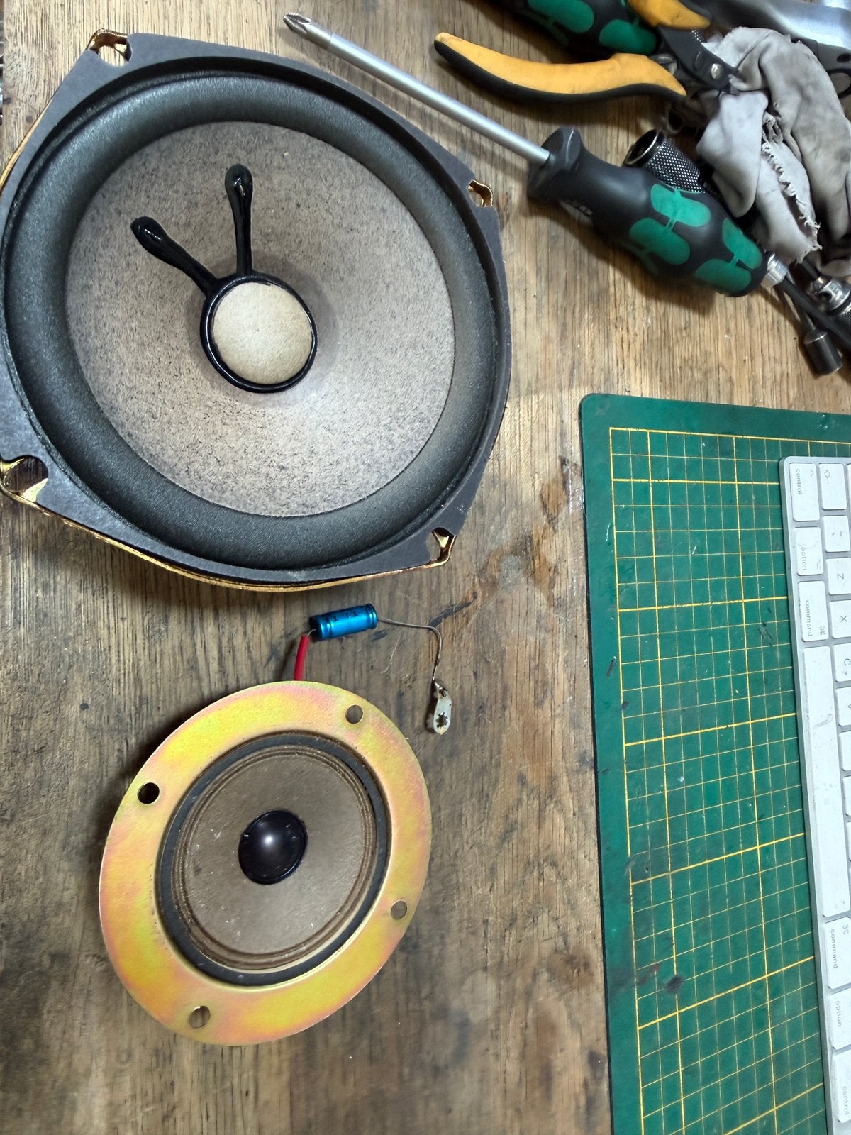 Originele speaker set back box flipperkast, Ophalen of Verzenden, Flipperkast