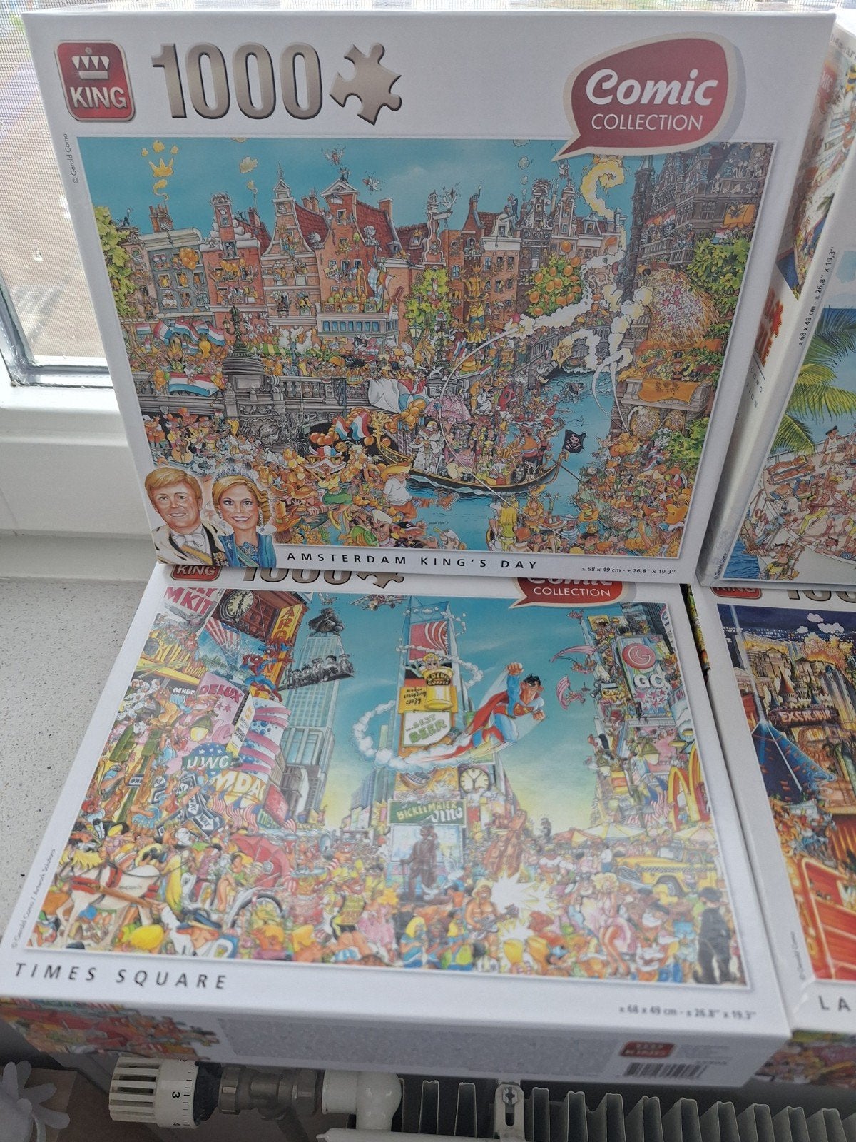 King Comic Collection Puzzels - 1000 stukjes, Ophalen
