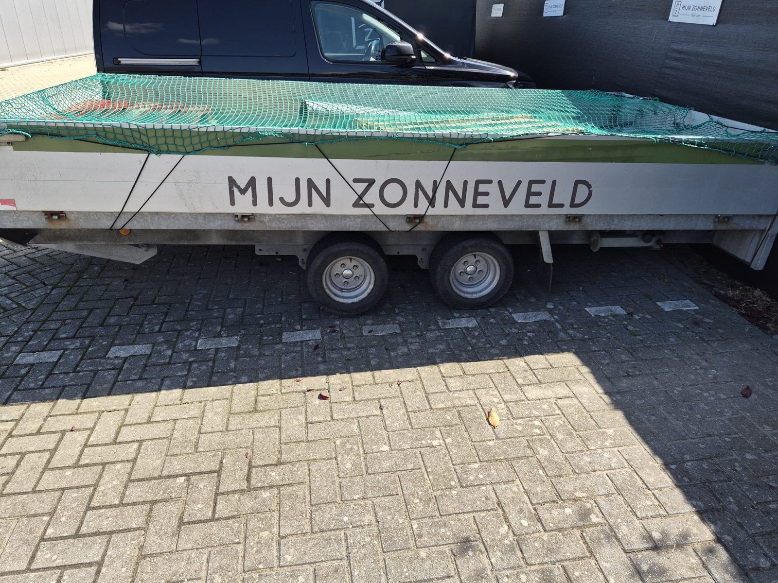Proline dubbelas plateauwagen aanhangwagen, Auto diversen, Aanhangers en Bagagewagens, Ophalen, Gebruikt