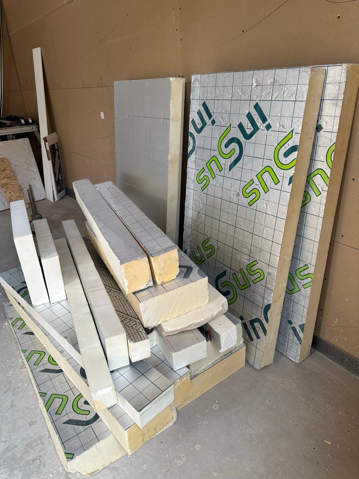 PIR isolatieplaten 70mm, 80mm en reststukken, Ophalen, 4 tot 8 cm, Gebruikt, Hardschuim (Pir)