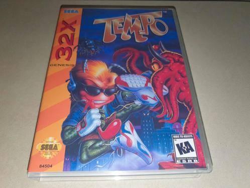 Tempo Sega 32X Game Case (2), Spelcomputers en Games, Games | Sega, Zo goed als nieuw, Mega Drive, 1 speler, Vanaf 3 jaar, Verzenden
