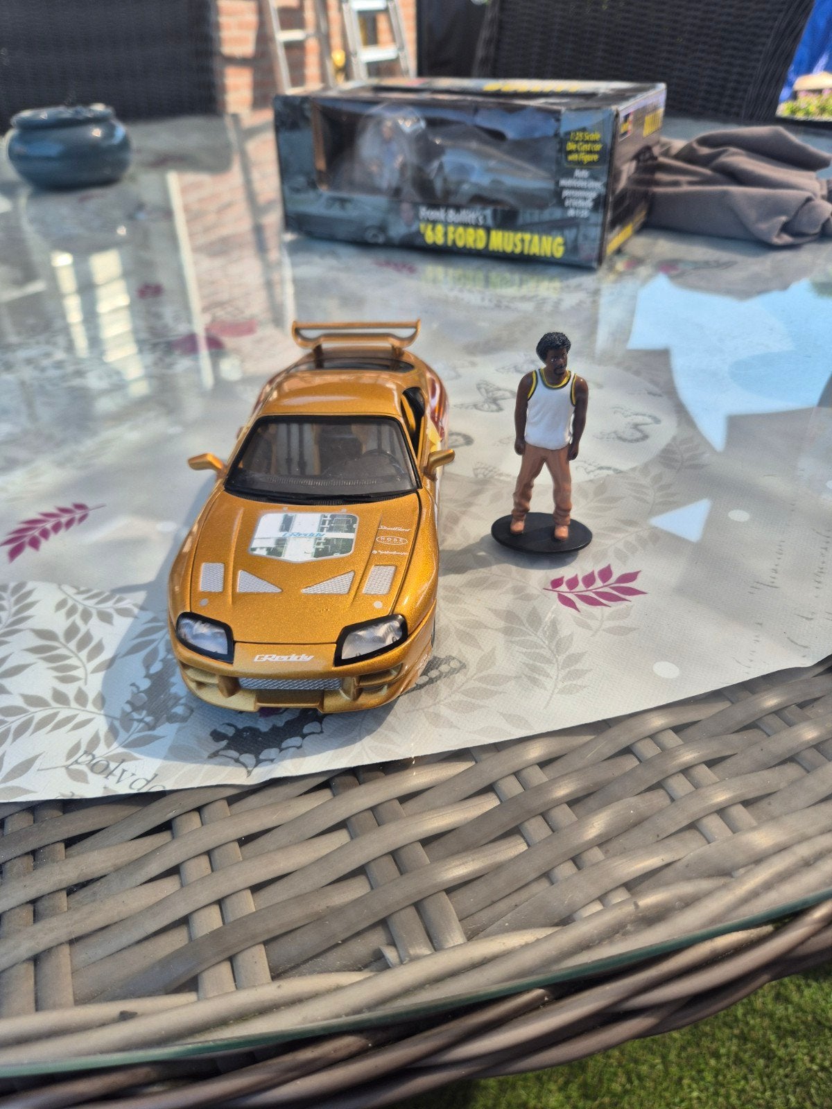 fast and furious supra, Hobby en Vrije tijd, Modelauto's | 1:24, Ophalen, Zo goed als nieuw, Auto, Overige merken