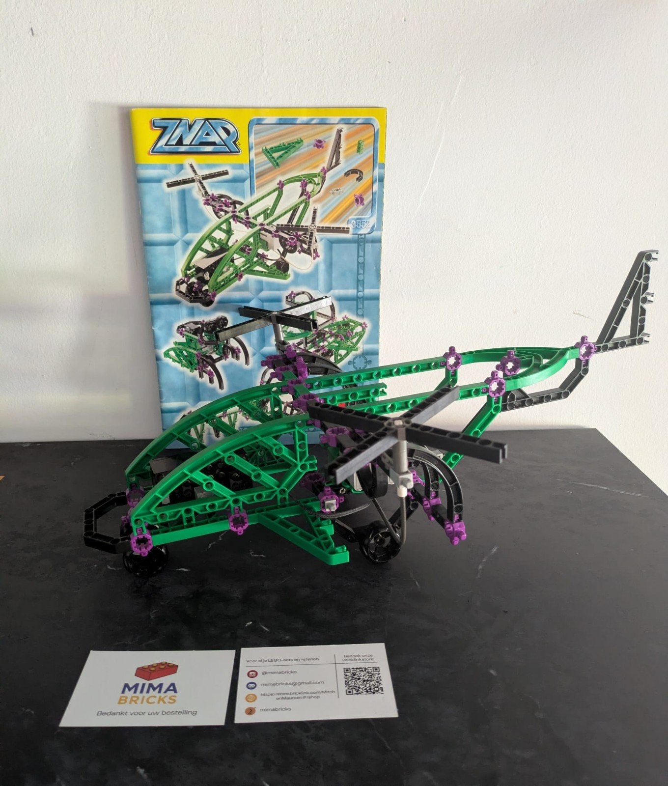 LEGO ZNAP 3552 Helikopter - Compleet met boekje, Aastvej 1, 7190 Billund, Denemarken, Ophalen of Verzenden, Privacy.officer@lego.com