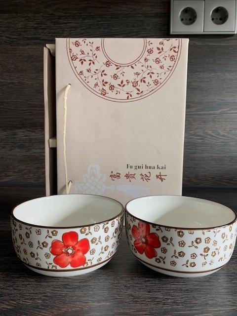 2 Chinese schaaltjes, Nieuw, Ophalen of Verzenden, Schaal of Schalen, Overige stijlen