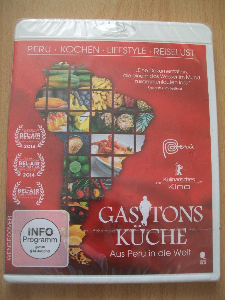 Blu-Ray Gastons küche Aus Peru in die Welt Gaston Acurio, Cd's en Dvd's, Blu-ray, Nieuw in verpakking, Documentaire en Educatief