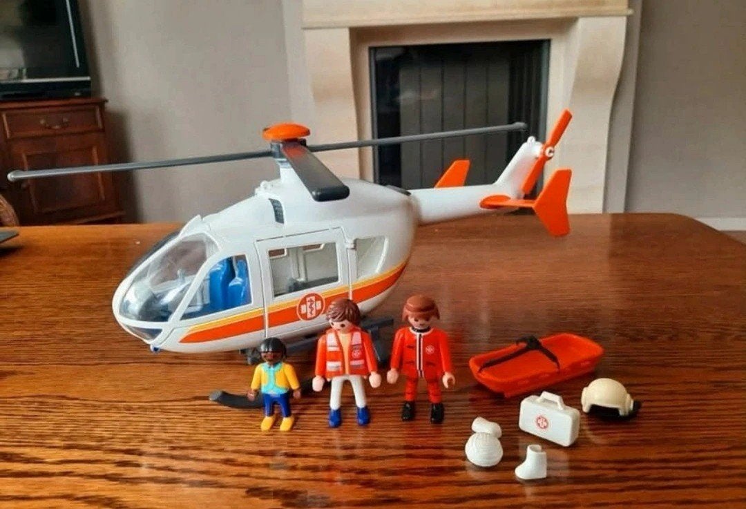 Playmobil traumahelikopter z.g.a.n., Ophalen of Verzenden, Zo goed als nieuw