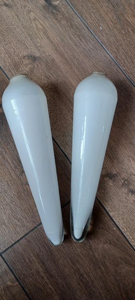 Conische lampenkap opaalglas, Ophalen of Verzenden