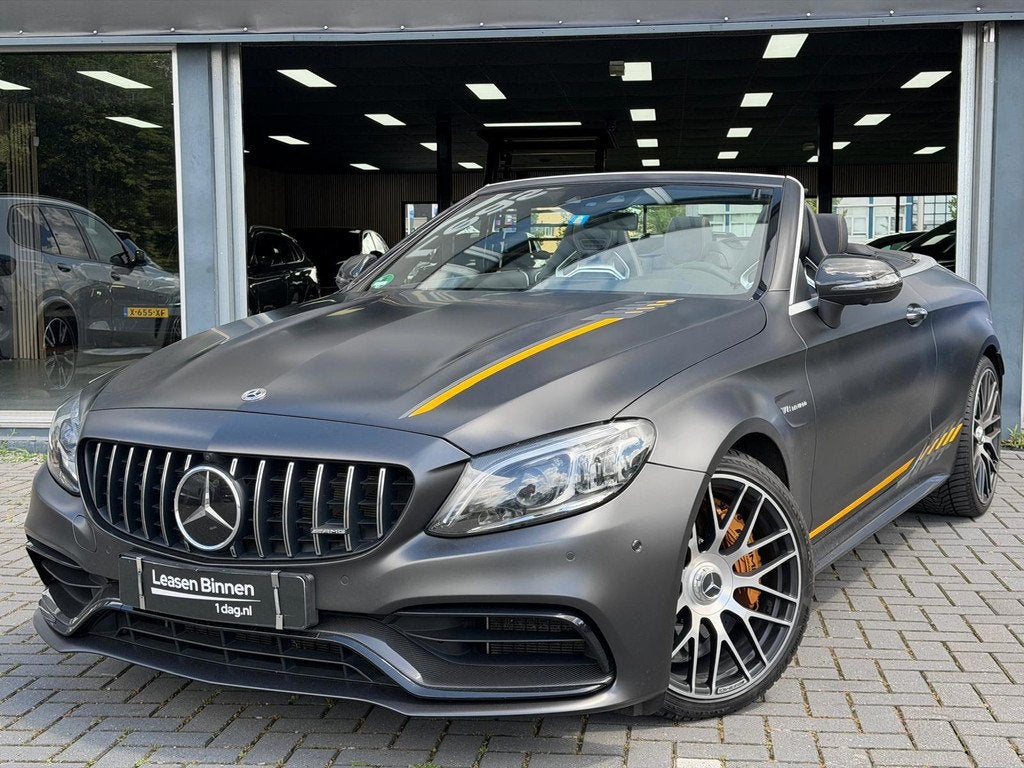 Mercedes-Benz C-klasse Cabrio AMG 63 S Final Edition, Automaat, Gebruikt, 510 pk, Cabriolet