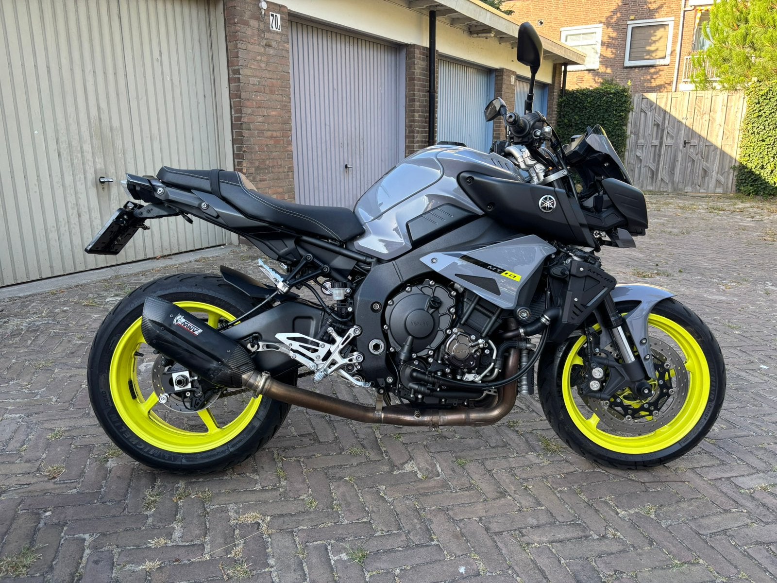 Yamaha MT 10 ABS Nardo Grey (Pops&Bangs modus), Motoren, 4 cilinders, Motorrijbewijs A, Gebruikt, Particulier