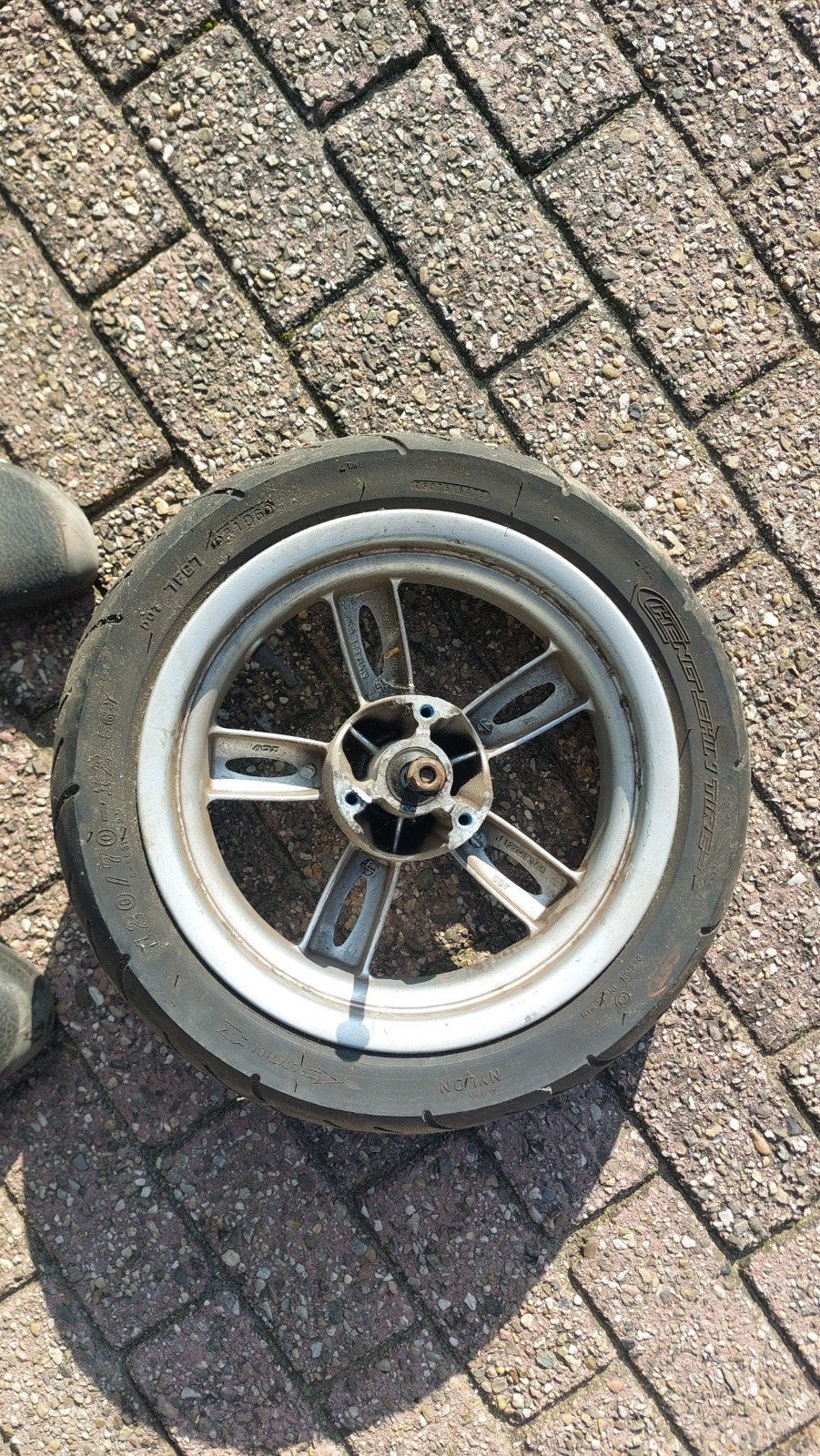 Voorwiel Yamaha Neo's 2-takt, Ophalen of Verzenden, Gebruikt, Overige typen, Yamaha