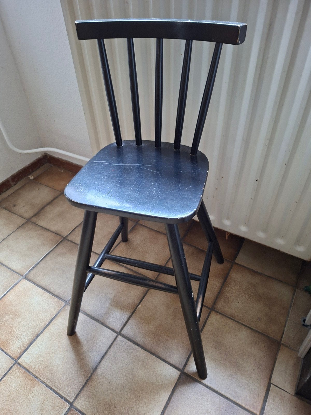 Ikea AGAM junior stoel - Gebruikt, Ophalen, Gebruikt, Zwart, Eén