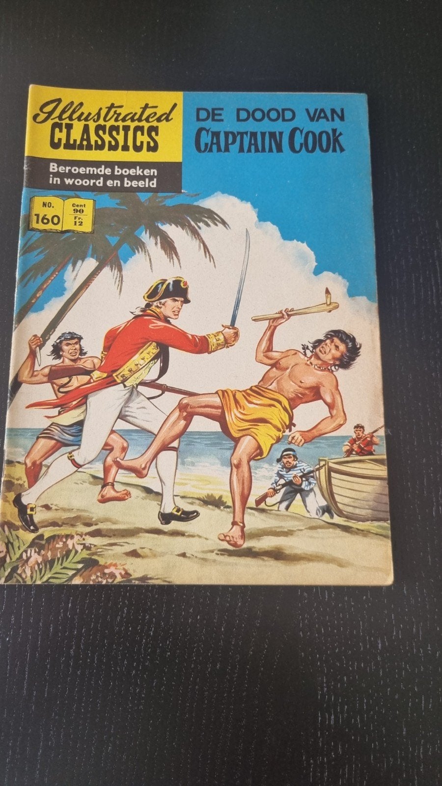 Illustrated Classics: De Dood van Captain Cook (Nr. 160), Eén stripboek, Ophalen of Verzenden, Gelezen, Onbekend
