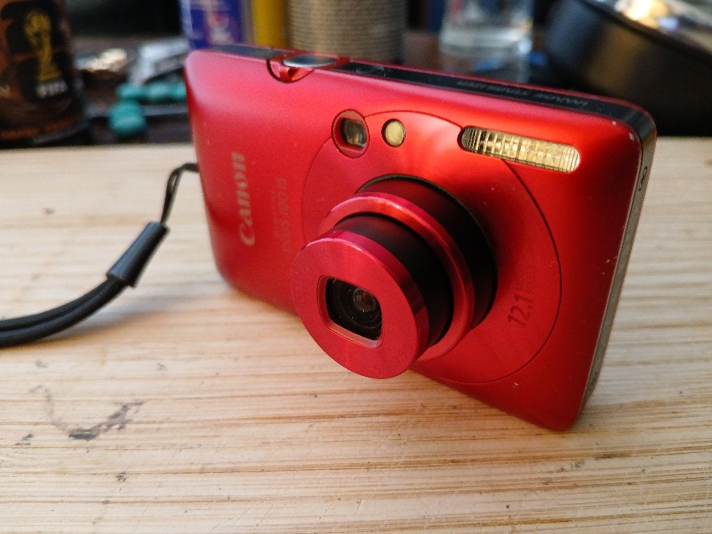 Canon Ixus 100 IS camera -12 Megapixel, Canon, 12 megapixels, Ophalen of Verzenden, Zo goed als nieuw