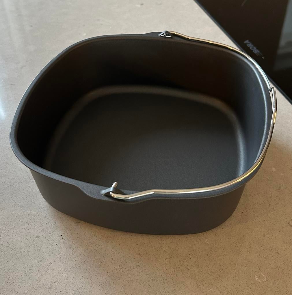 Airfryer bakvorm met rekje en cupcake vormpjes, Ophalen of Verzenden, Nieuw, Airfryer XXL