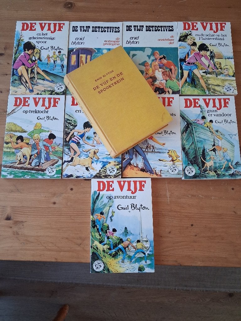 Enid Blyton De Vijf, Boeken, Gelezen, Ophalen of Verzenden, Fictie, Enid Blyton
