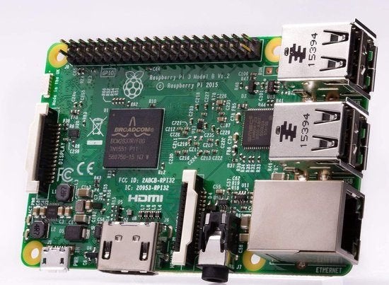 Raspberry PI 3 Model B V1.2, Ophalen of Verzenden, Zo goed als nieuw