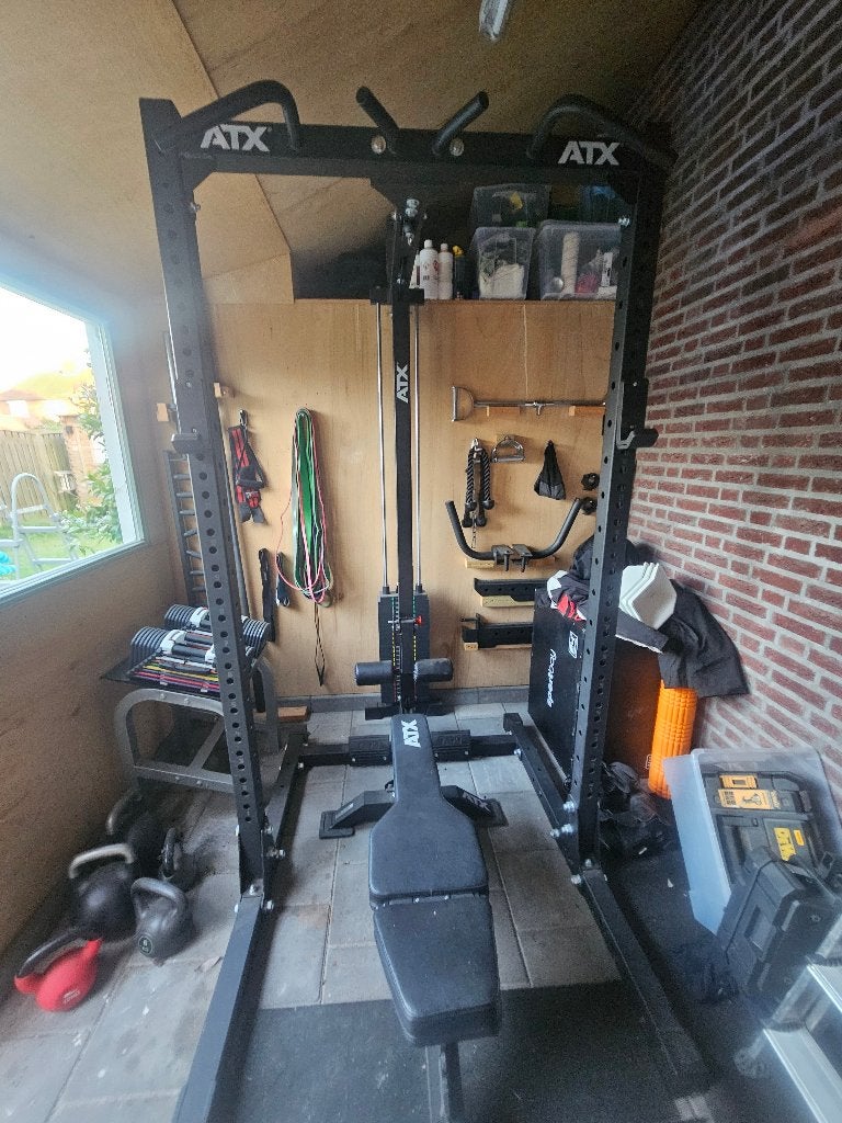 Complete ATX homegym / personal training set, Sport en Fitness, Ophalen, Benen, Krachtstation, Zo goed als nieuw