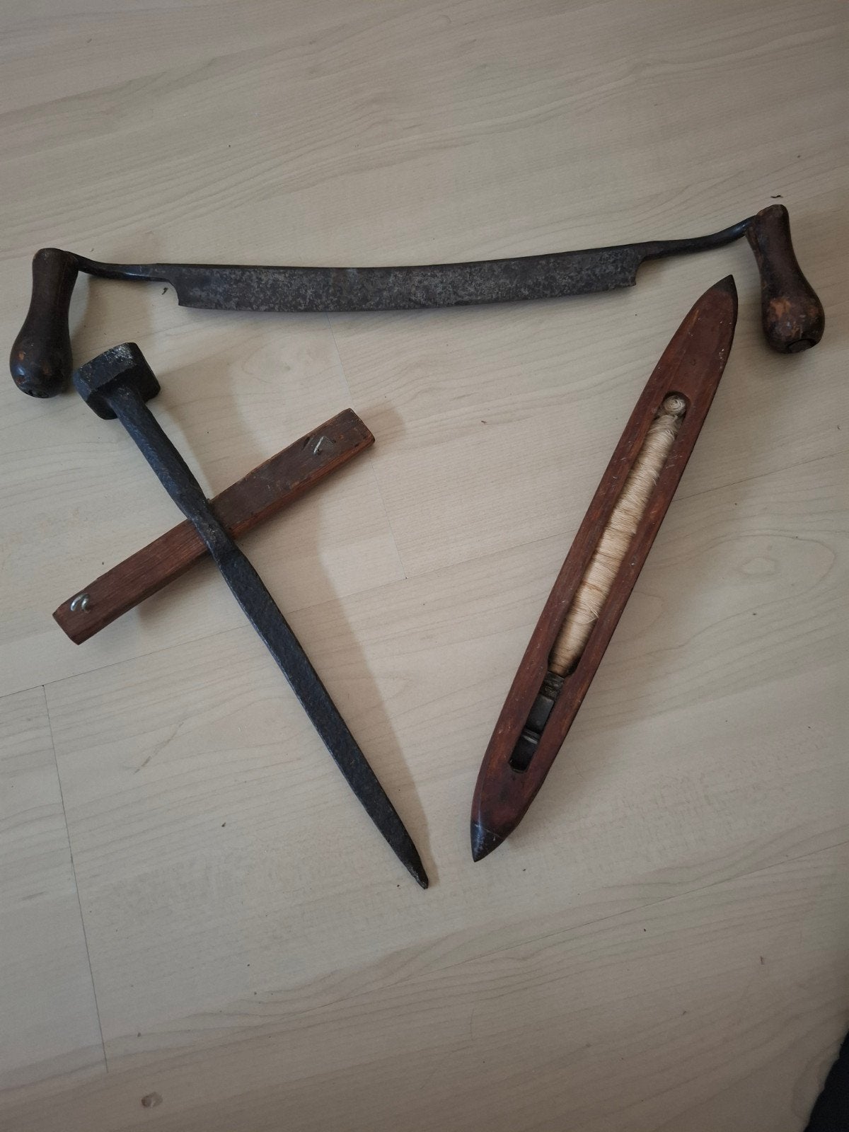Oud gereedschap voor de verzamelaar, Ophalen