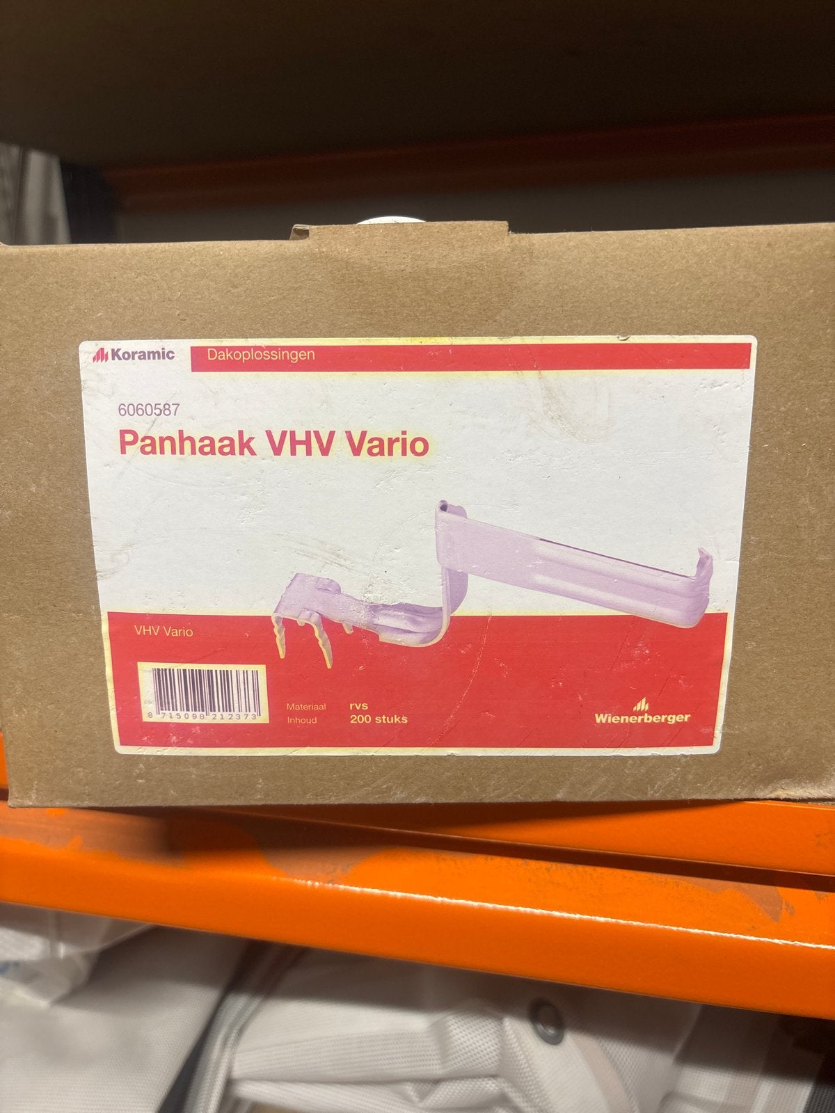 Panhaak VHV Vario - Nieuw (ruim 500 stuks), Ophalen of Verzenden, Nieuw, Metaal, Dakpannen