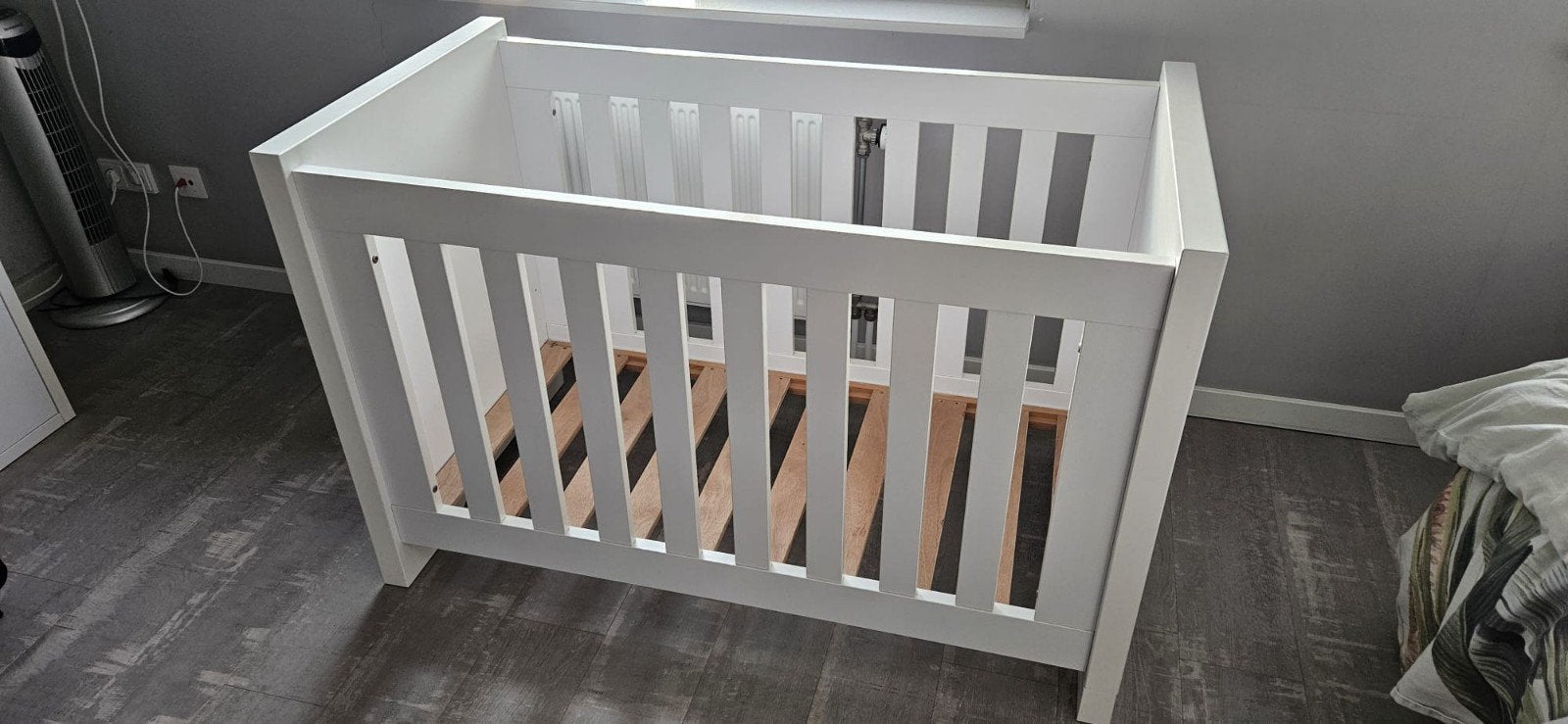 Complete babykamer (wit), Ophalen, Gebruikt, Ledikant