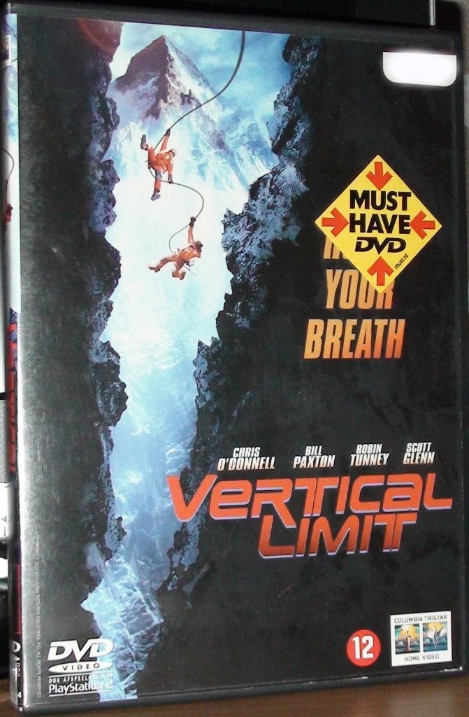dvd vertical limit, Engels, Alle leeftijden, Nederlands, Actie