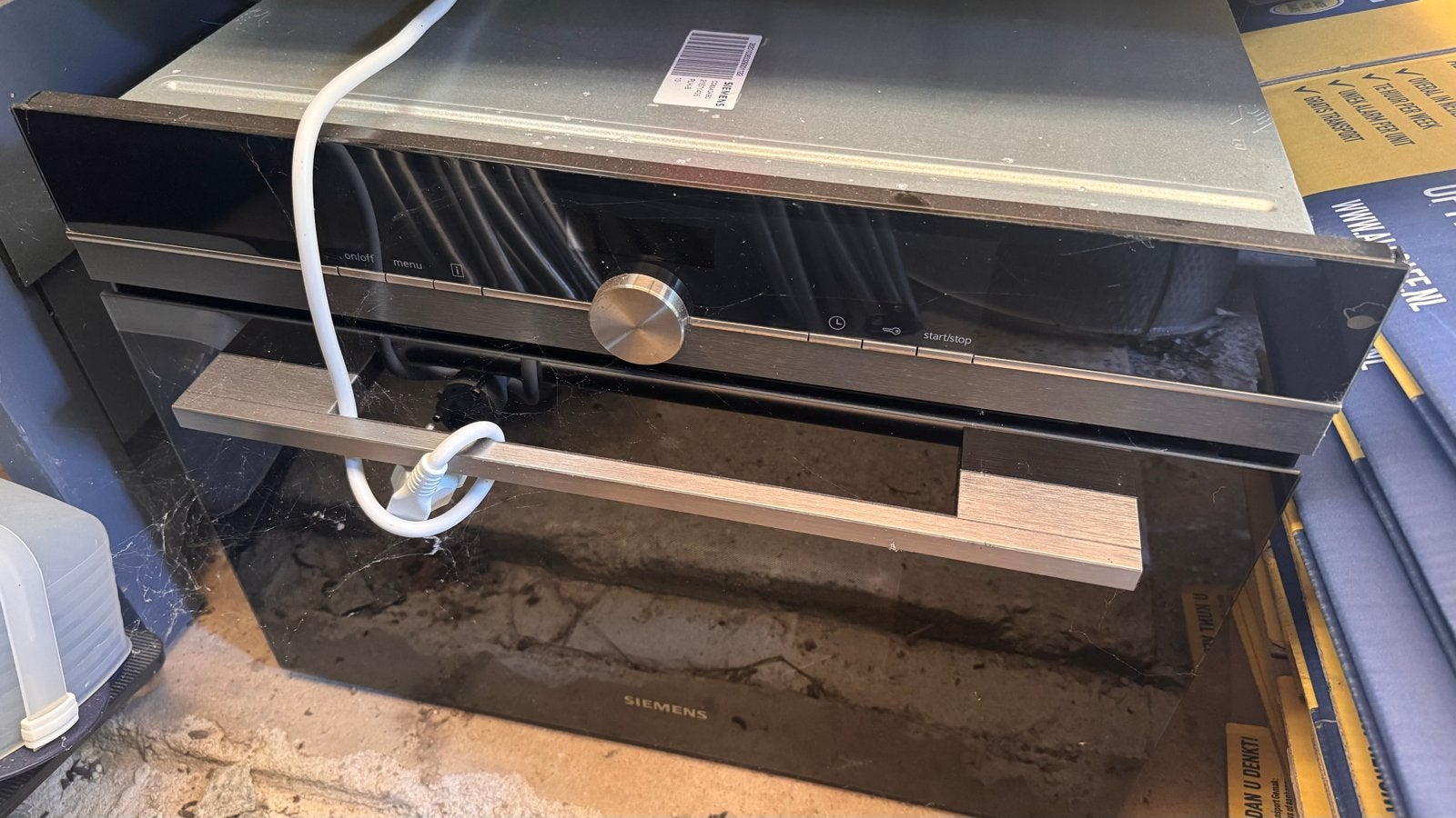 Siemens CD834GAB0 Stoomoven, Ophalen, Siemens, Inbouw, Stoomoven
