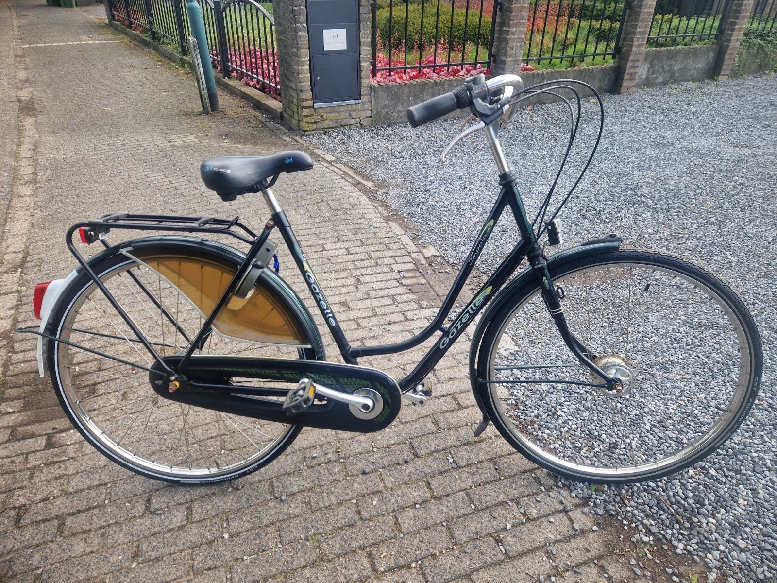 Damesfiets gazelle 28 inch, Fietsen en Brommers, Fietsen | Dames | Omafietsen, 53 tot 56 cm, Ophalen, Gebruikt, Versnellingen