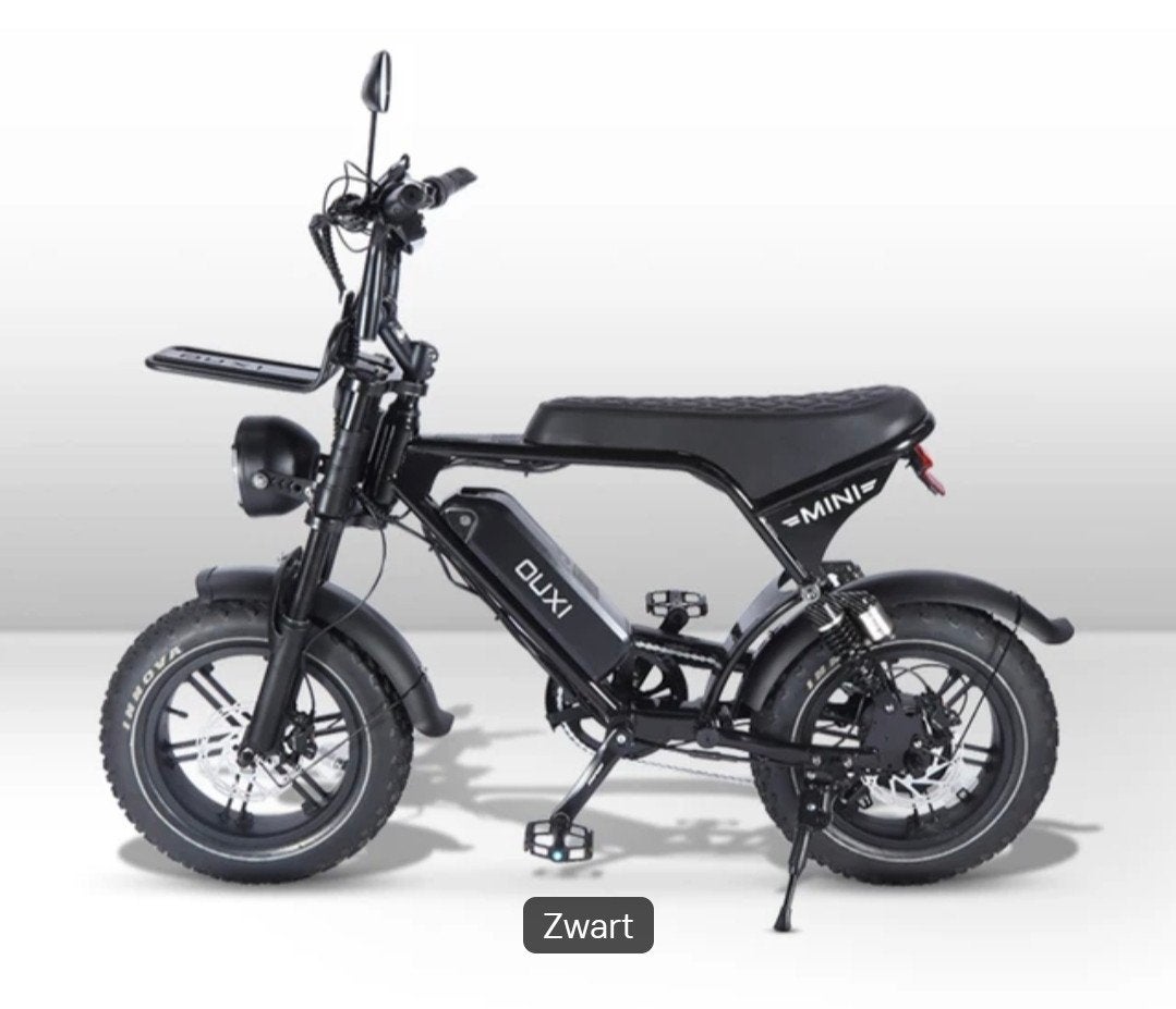 Nieuwe OUXI V8 Ultra Mini E-bike - Zwart, 250W, Overige merken, Onbekend, Nieuw, Ophalen of Verzenden