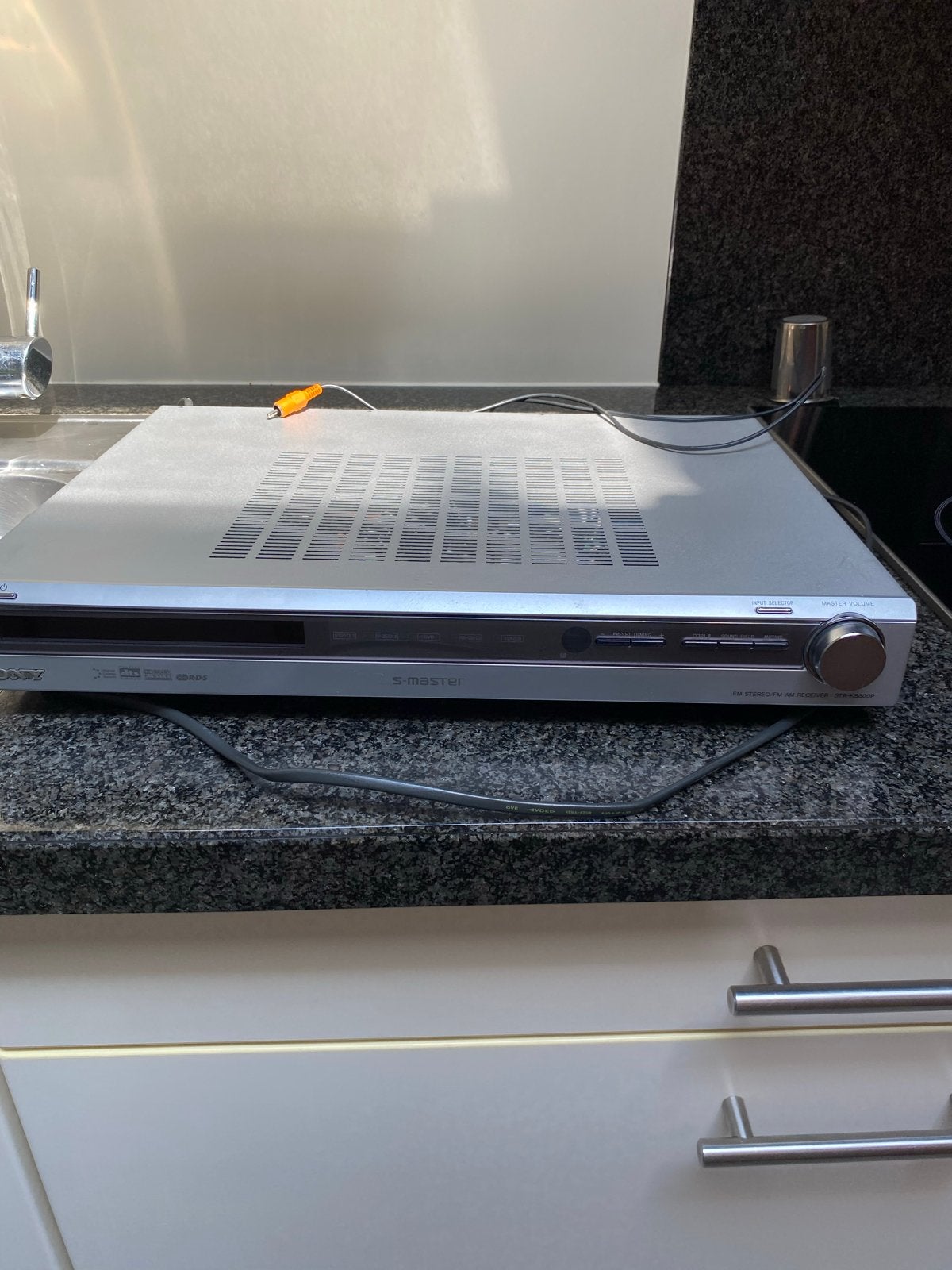 Sony STR-KS600P FM Stereo/FM-AM Receiver, Gebruikt, Ophalen of Verzenden, Sony, 120 watt of meer