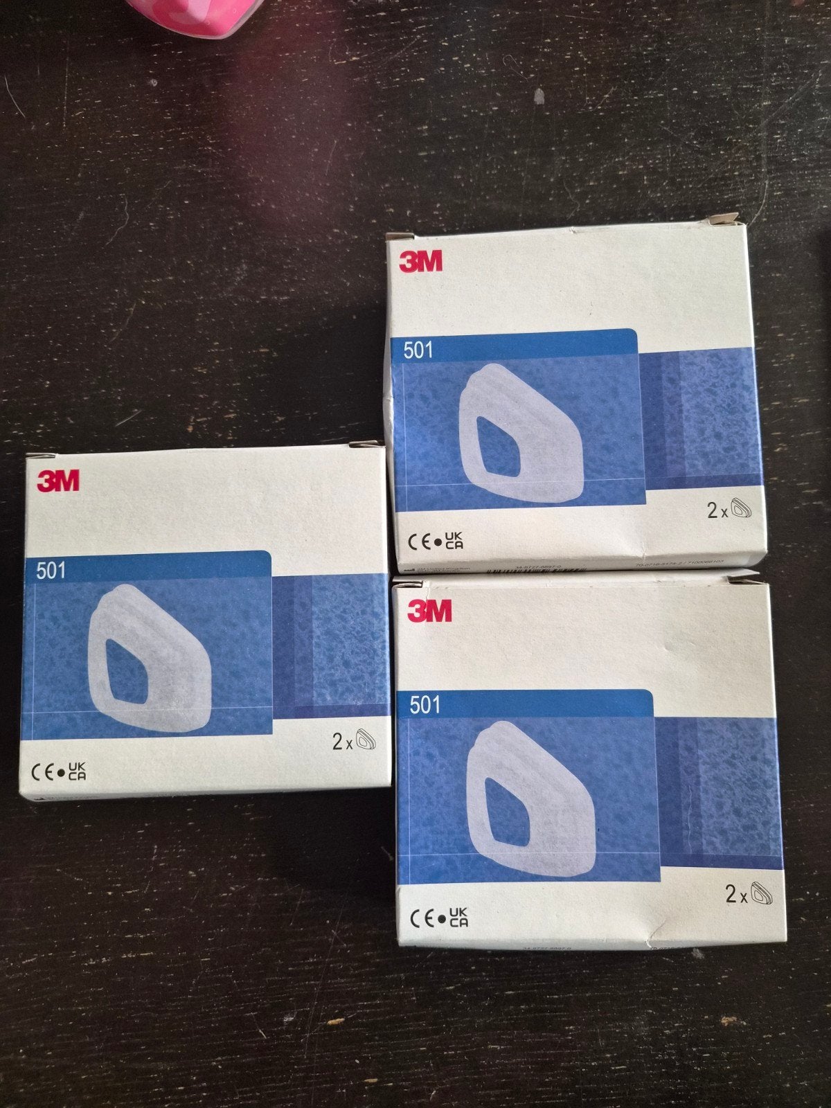 3x 2 stuks 3M Filterhouder 501 voor 5000 serie filters, Ophalen of Verzenden