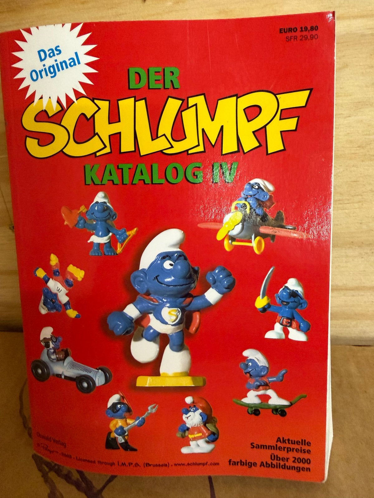 Smurfen Der Schlumpf Katalog IV - 1e druk 2003 - Ongebruikt, Ophalen of Verzenden, Nieuw, Verschillende Smurfen, Overige typen