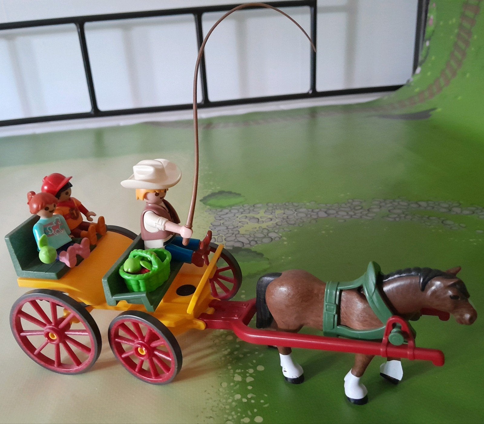 Playmobil Country paard en wagen 6932, Complete set, Voertuig, Ophalen of Verzenden, Zo goed als nieuw
