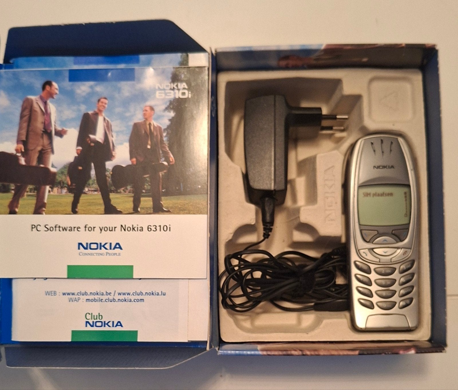 Nokia 6310i in originele doos met accessoires, Ophalen, Gebruikt, Geen camera, Fysiek toetsenbord