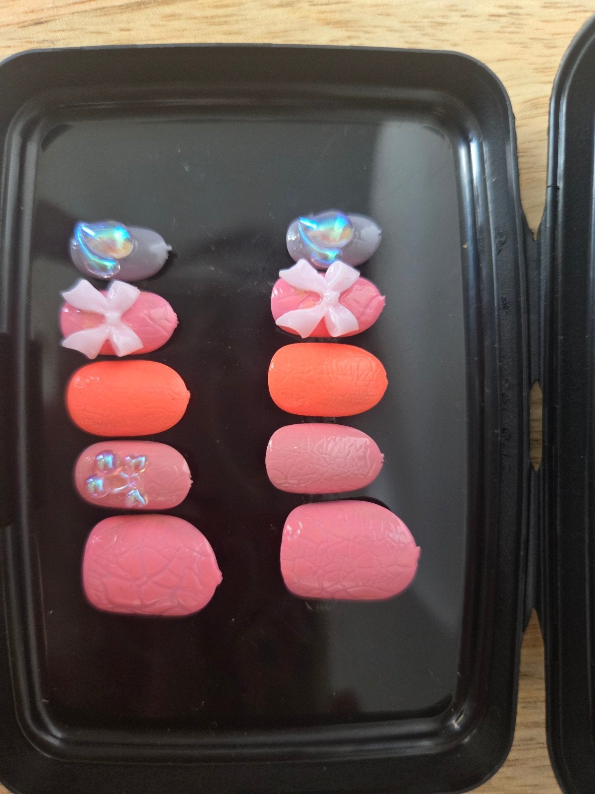 Nepnagels, Ophalen of Verzenden, Zwart, Handen en Nagels